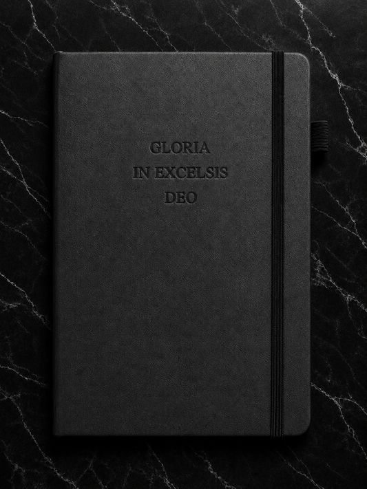 Gloria In Excelsis Deo | A5 Vegan Leather Journal