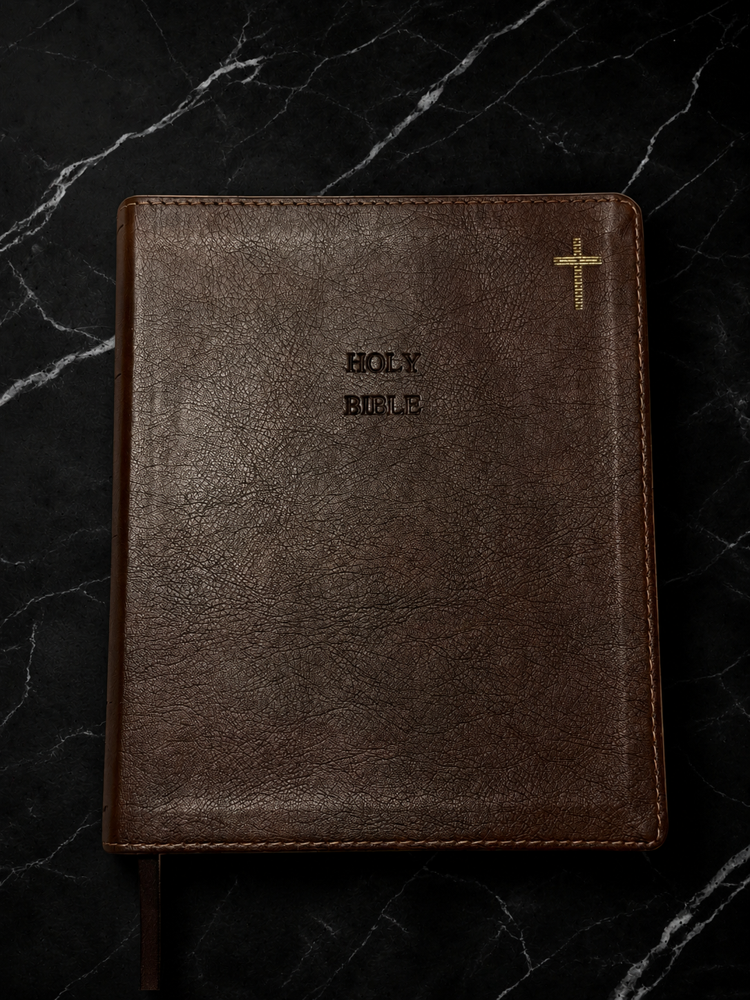 NIV Journal the Word Bible — Double Column, Leathersoft, Brown (Personalized)