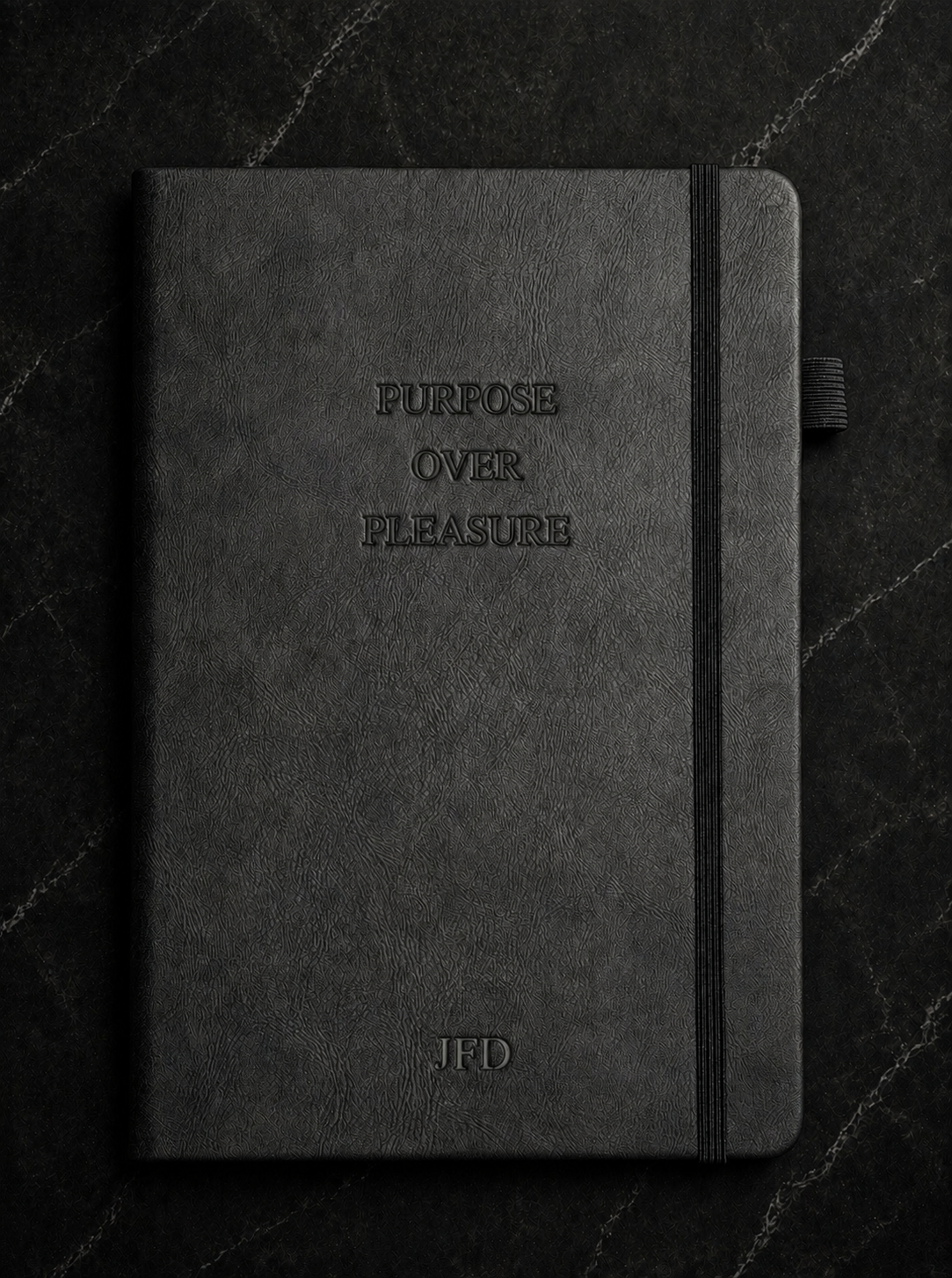 Purpose Over Pleasure | A5 Vegan Leather Journal
