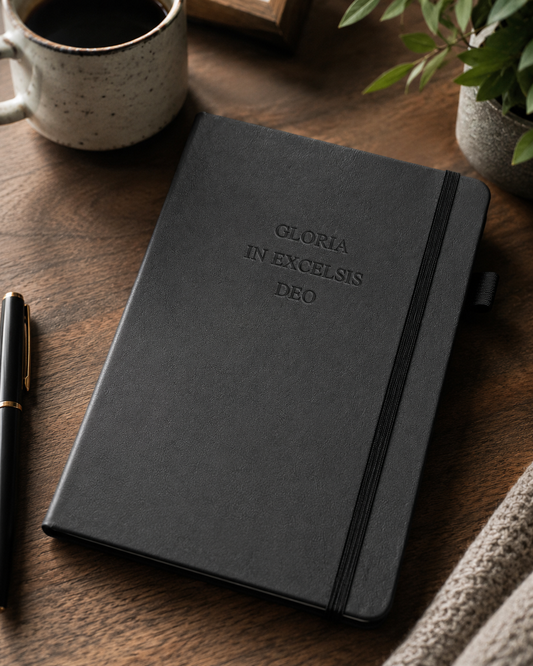 Gloria In Excelsis Deo | A5 Vegan Leather Journal