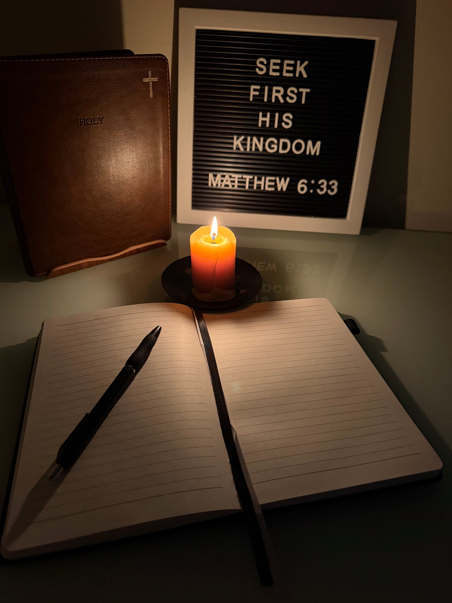 Christ Is King | A5 Vegan Leather Journal