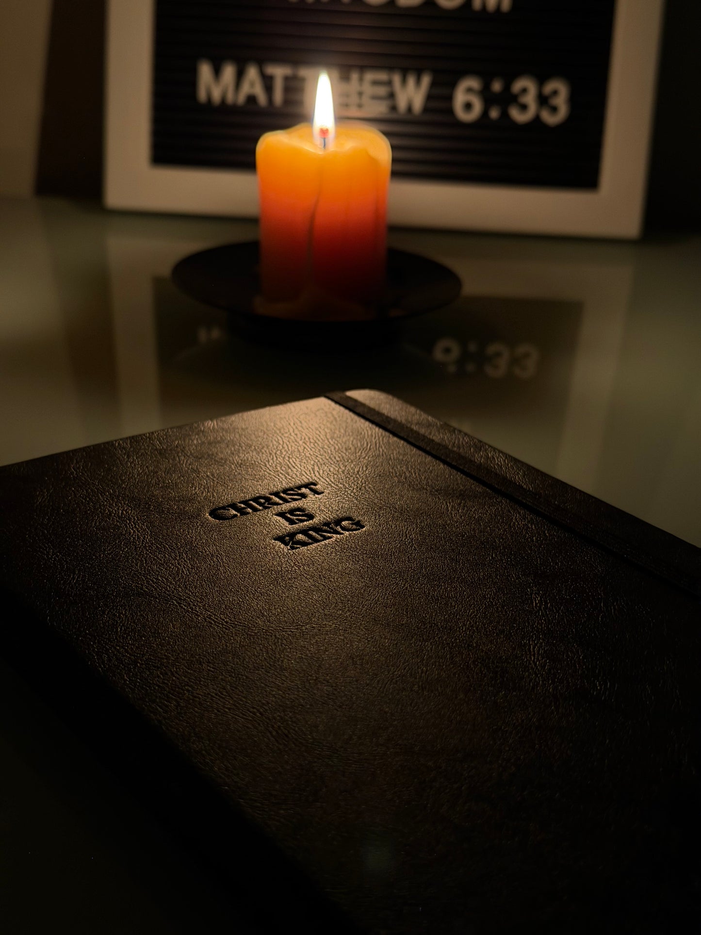 Christ Is King | A5 Vegan Leather Journal