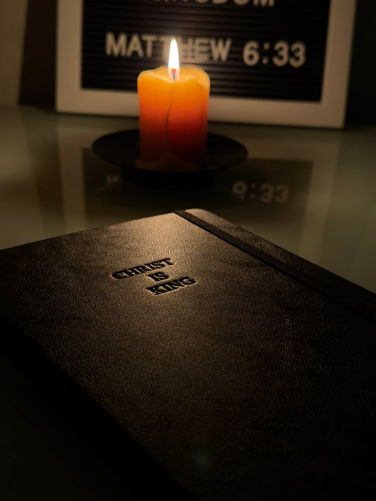 Christ Is King | A5 Vegan Leather Journal